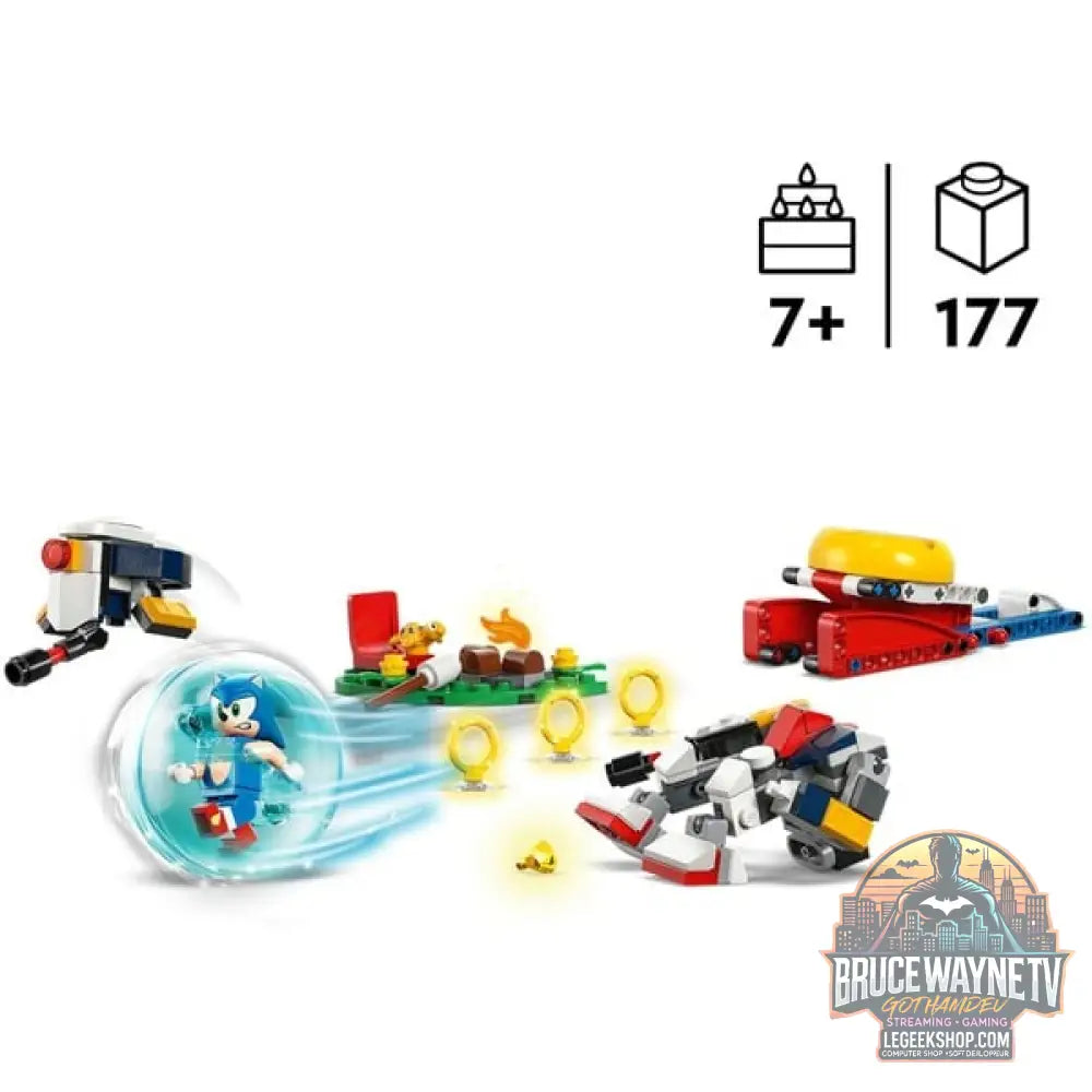 LEGO 77001 Sonic the Hedgehog Sonics Showdown am Lagerfeuer, jeu de construction - LEGO - vue 3