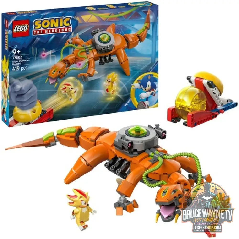 LEGO 77003 Sonic the Hedgehog Super Shadow vs. Biolizard, jeu de construction - LEGO