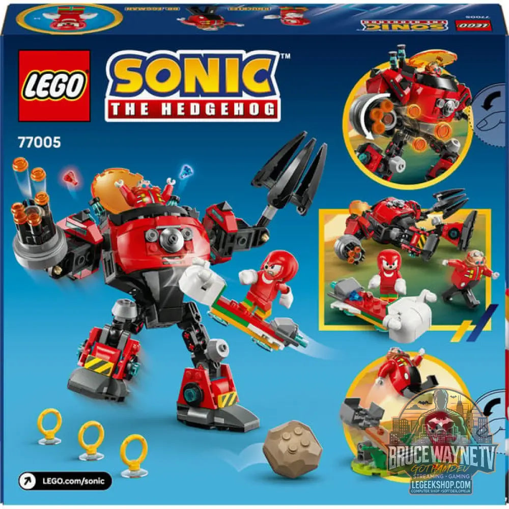 LEGO 77005 Sonic the Hedgehog Knuckles vs. Dr. Eggmans Egg Crusher Mech, jeu de construction - LEGO - vue 7