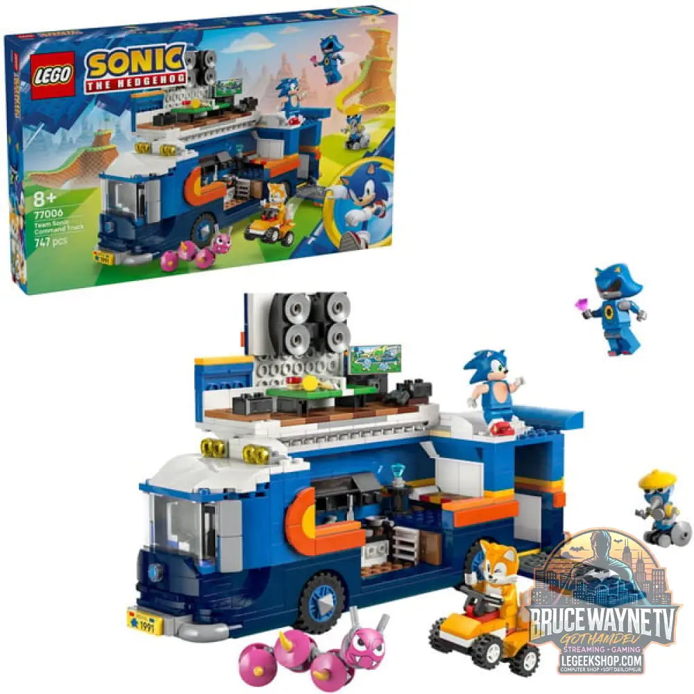 LEGO 77006 Sonic the Hedgehog Team Sonics Kommando-Truck, jeu de construction - LEGO