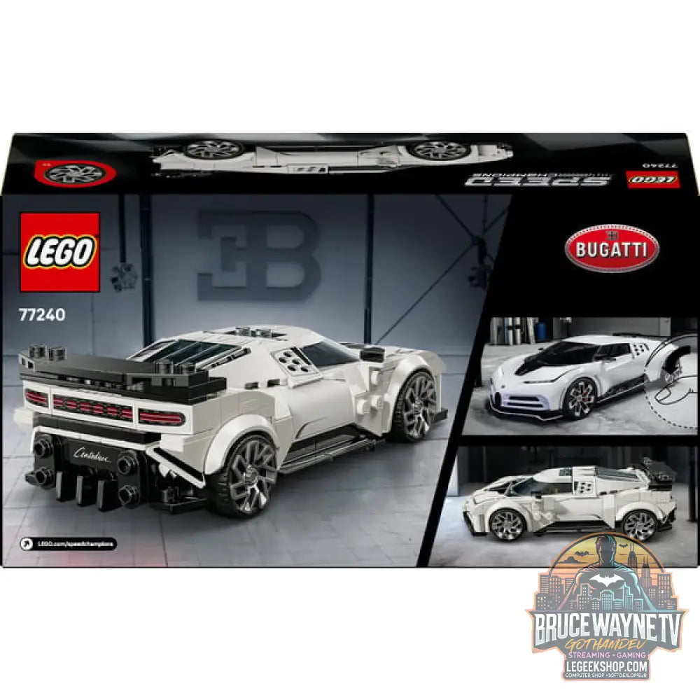 LEGO 77240 Speed Champions Bugatti Centodieci Hypersportwagen, jeu de construction - LEGO - vue 7