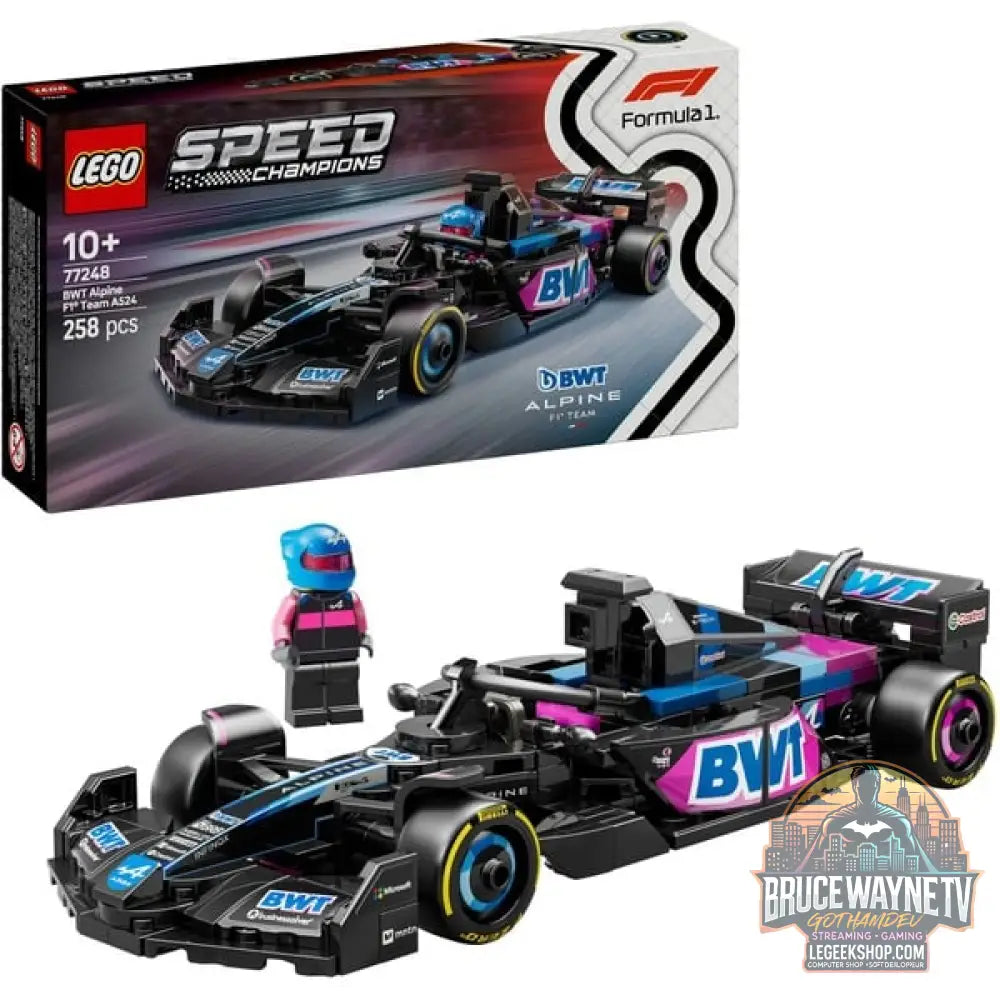 LEGO 77248 Speed Champions BWT Alpine F1 Team A524 Rennauto, jeu de construction - LEGO