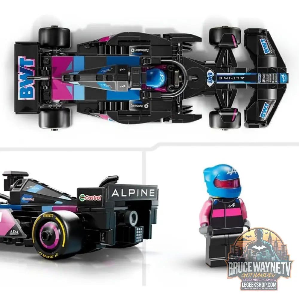 LEGO 77248 Speed Champions BWT Alpine F1 Team A524 Rennauto, jeu de construction - LEGO - vue 5