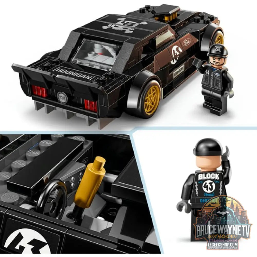 LEGO 77262 Speed Champions Ken Blocks 1965 Ford Mustang Hoonicorn V1, jeu de construction - LEGO - vue 4