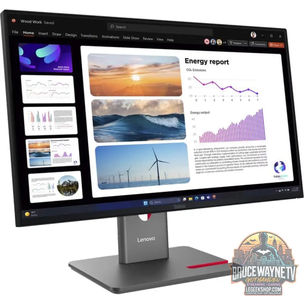 Lenovo ThinkVision P24Q-40 23,8" QHD/WQHD IPS 120 Hz - Lenovo
