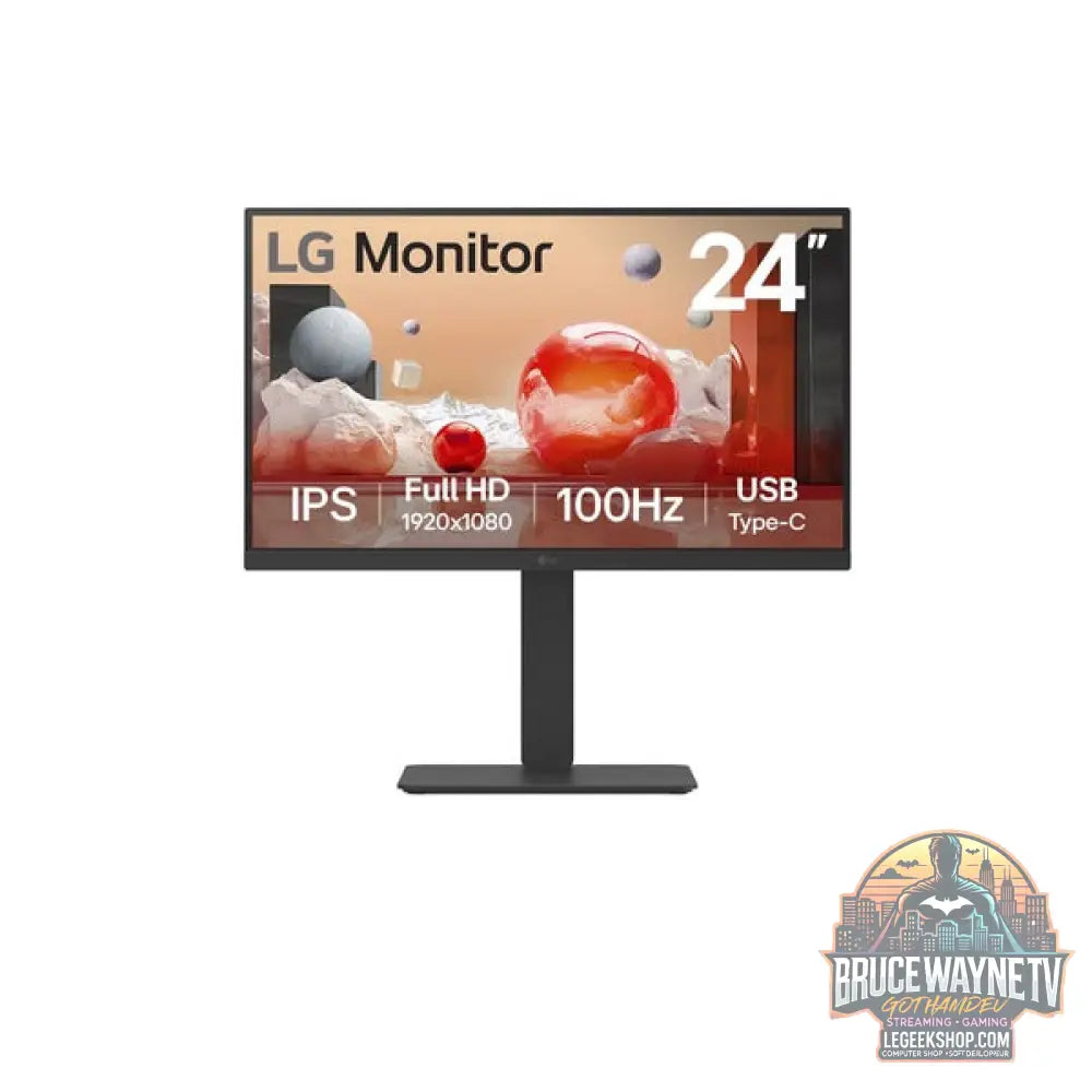 LG 24BA750-B.AEU 23,8" Full HD IPS 100 Hz - LG - vue 2