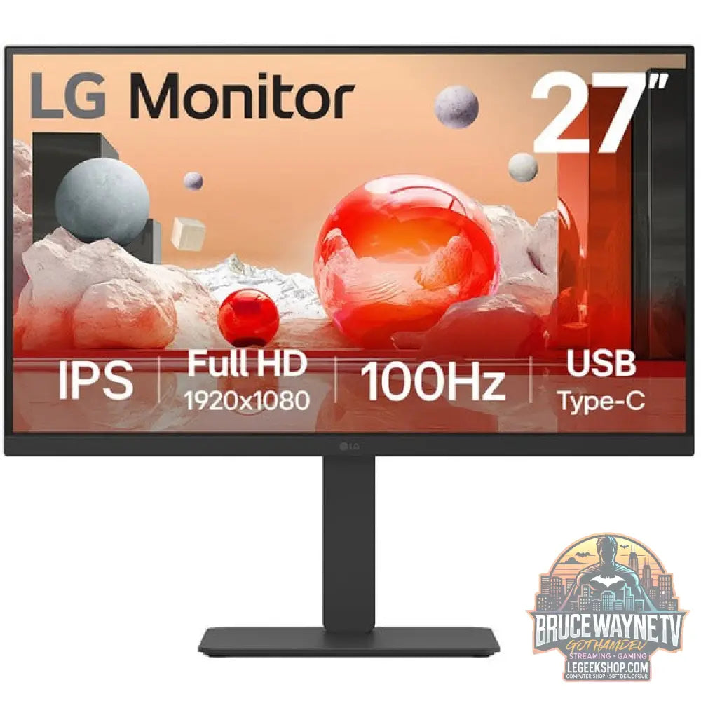 LG 27BA750-B.AEU 27" Full HD IPS 100 Hz - LG - vue 2