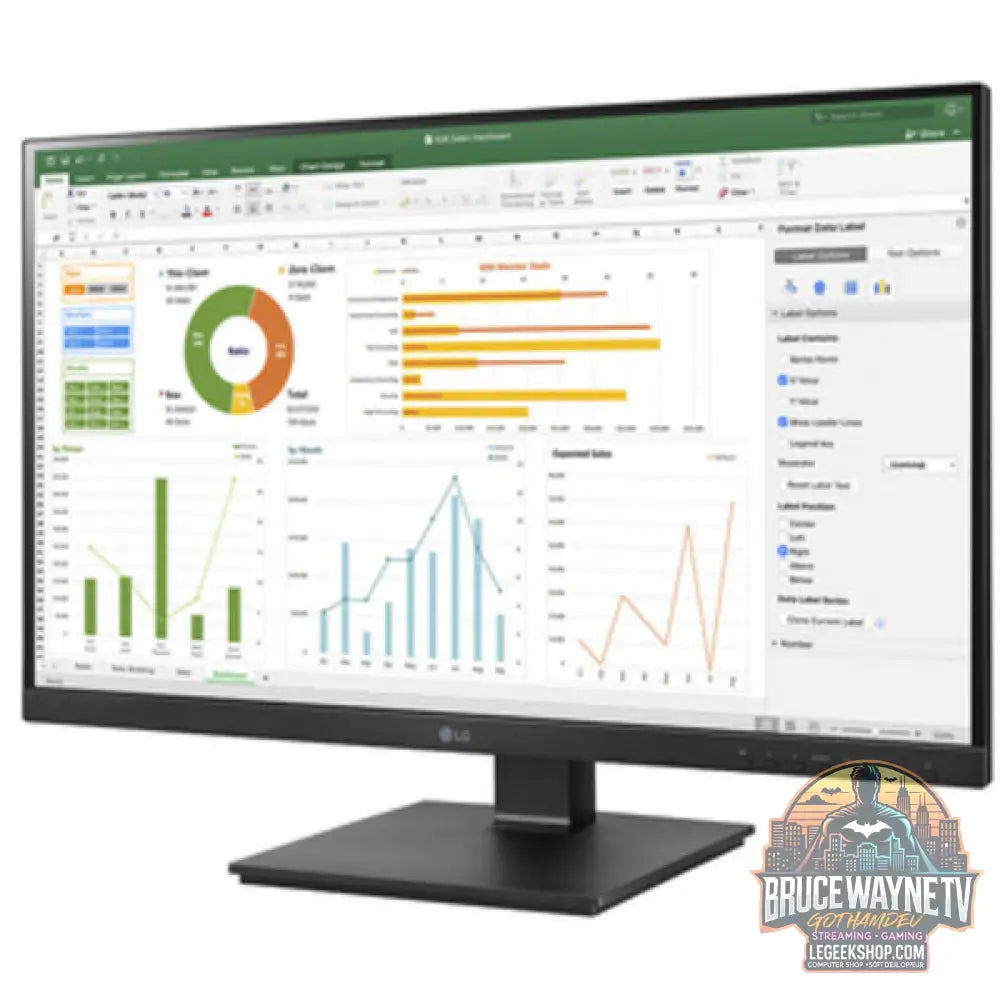 LG 27BN65Q-B 27" QHD/WQHD IPS 75 Hz - LG - vue 4