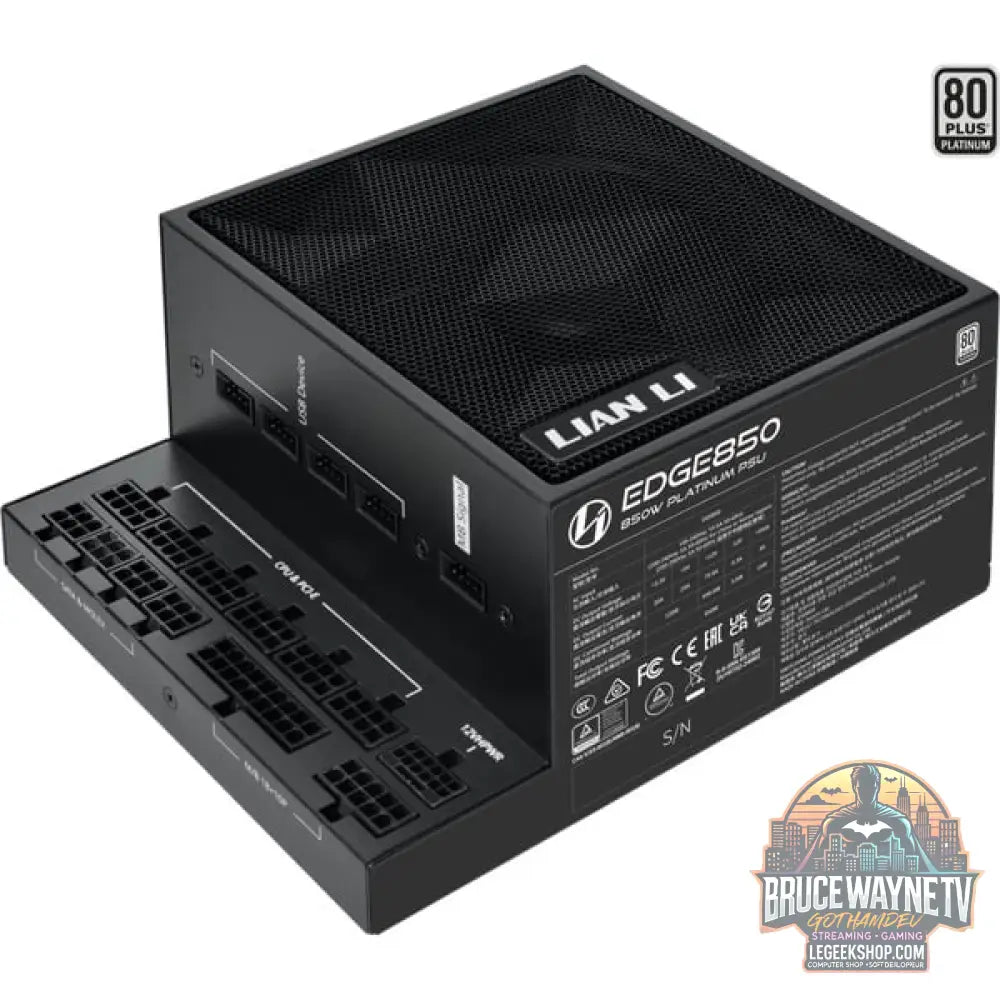 Lian Li EDGE EG0850 850W Black, alimentation PC - Lian Li
