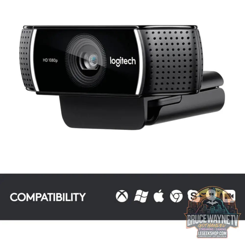 Logitech C922 Pro Stream, webcam - Logitech - vue 8