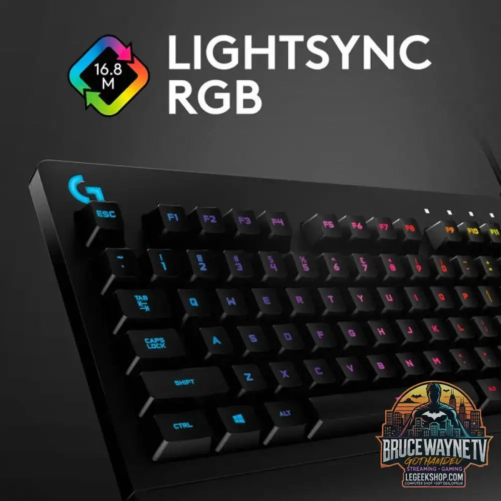 Logitech G213 Prodigy, clavier gaming - vue 4