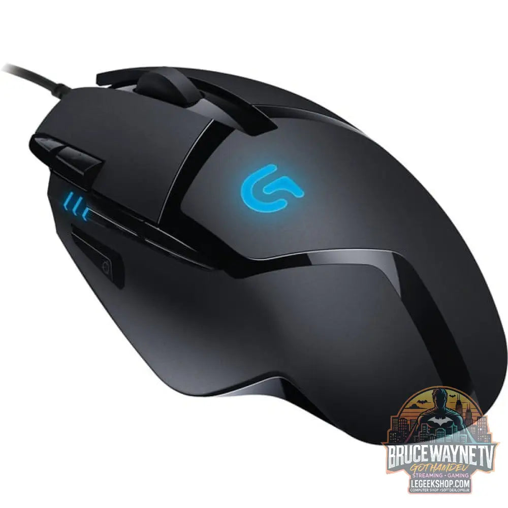 Logitech G402 Hyperion Fury, souris gaming - vue 3