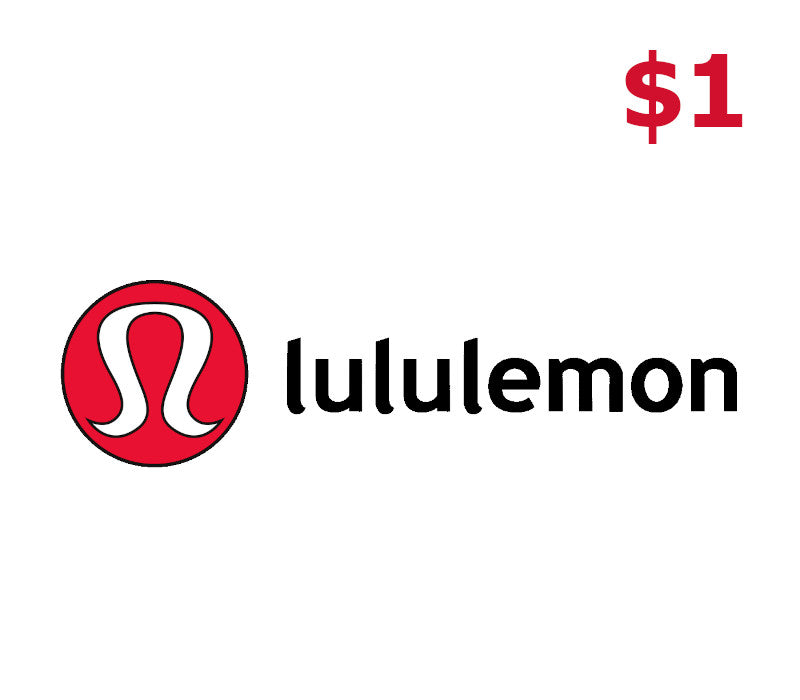 lululemon $1 Gift Card
