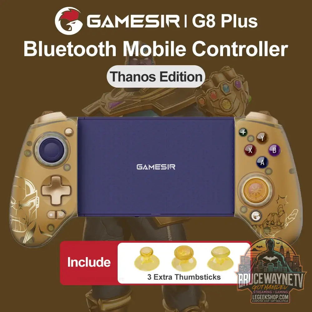 Manette de jeu GameSir G8 Plus pour Nintendo Switch 2/1 Steam PC contrôleur de téléphone iOS Android avec joysticks à
