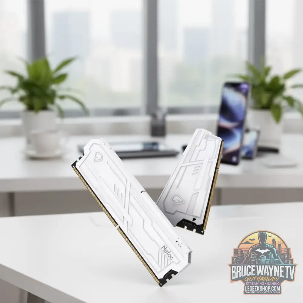 Mémoire RAM Netac Shadow Ill DDR4/DDR5… — Mémoire RAM, vue 7, LeGeekShop