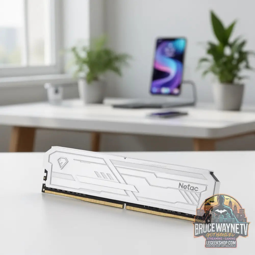 Mémoire RAM Netac Shadow Ill DDR4/DDR5… — Mémoire RAM, vue 2, LeGeekShop