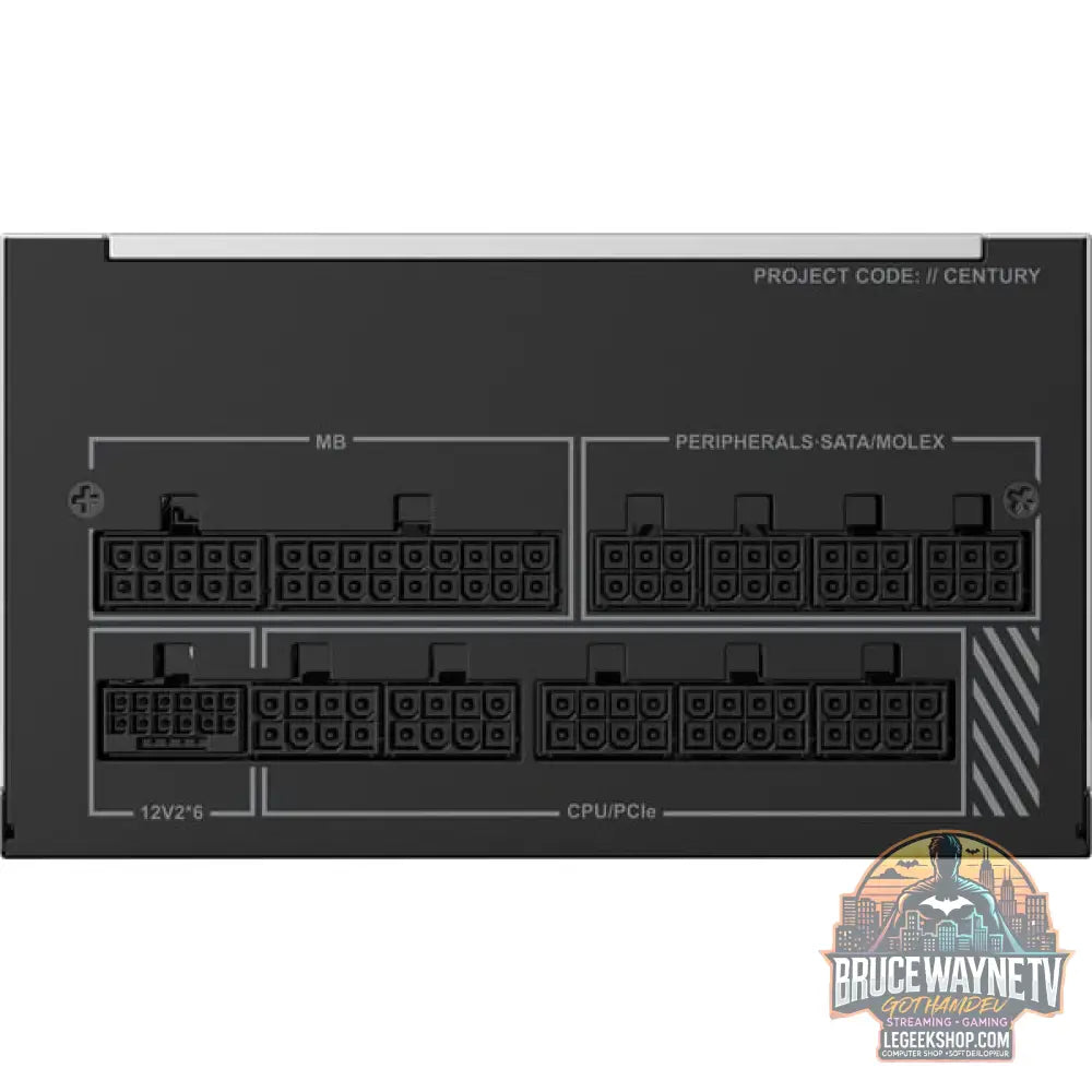 Montech CENTURY II 1050, alimentation PC - Montech - vue 6