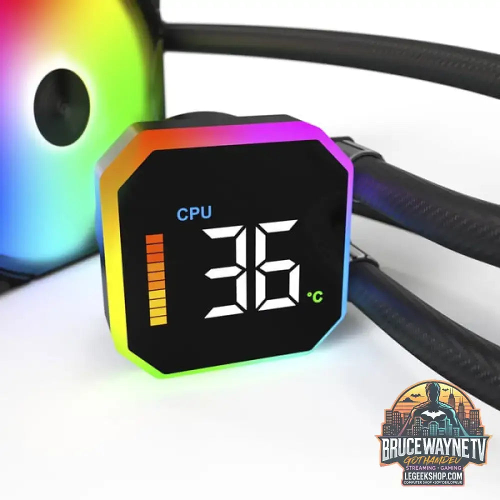 Montech HyperFlow Digital 360, Wasserkühlung schwarz - Montech - vue 6
