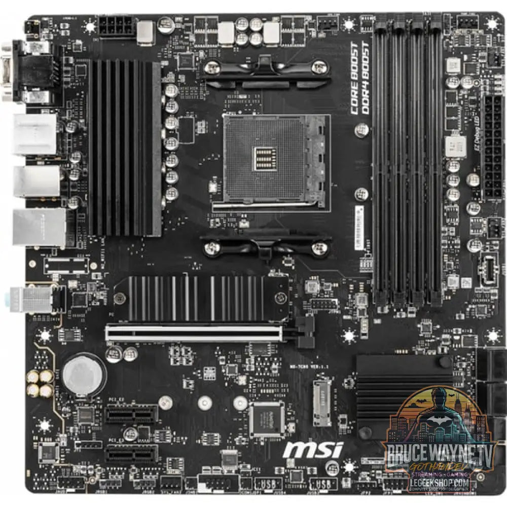 MSI B550M PRO-VDH, carte mère - MSI - vue 3