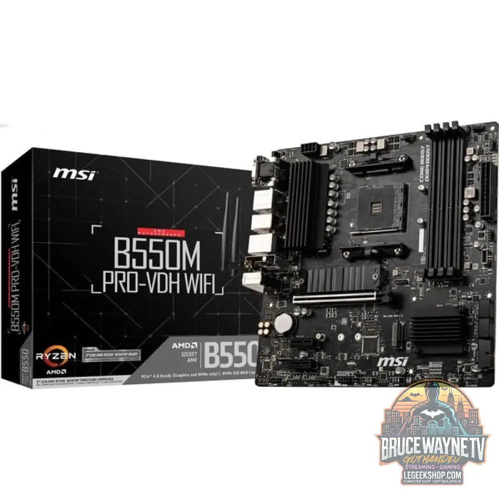 MSI B550M PRO-VDH WIFI, carte mère - MSI