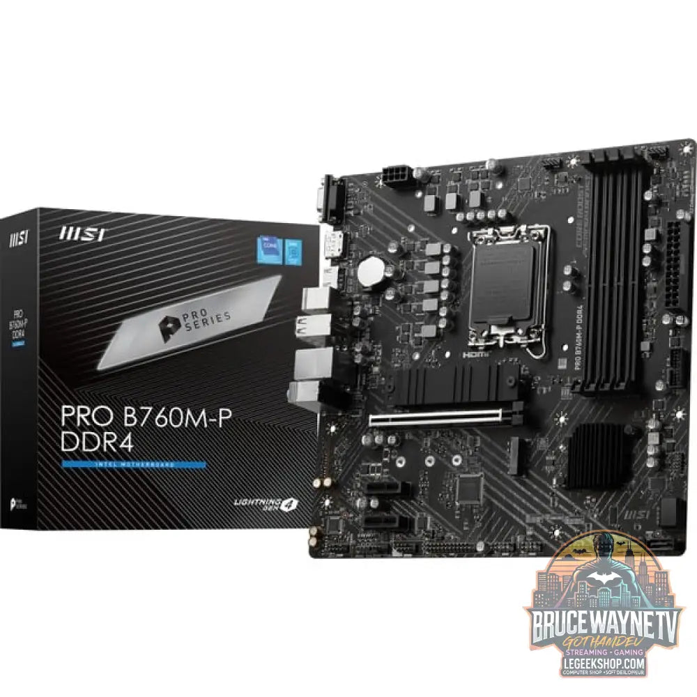 MSI B760M-P DDR4, carte mère - MSI - vue 6