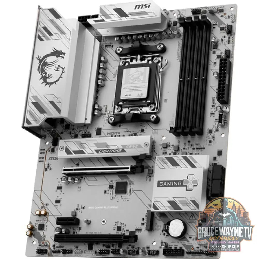MSI B850 GAMING PLUS WIFI6E, carte mère - MSI - vue 4