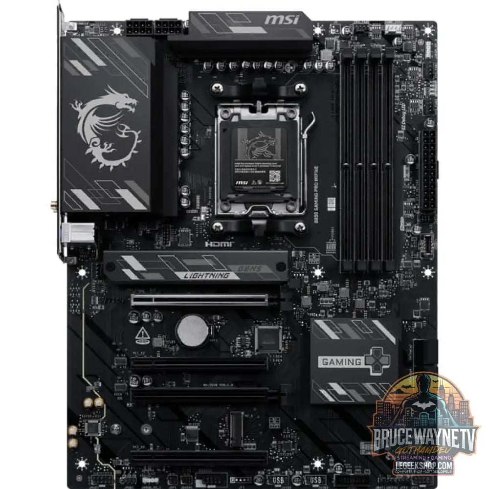 MSI B850 GAMING PRO WIFI6E, carte mère - MSI - vue 2