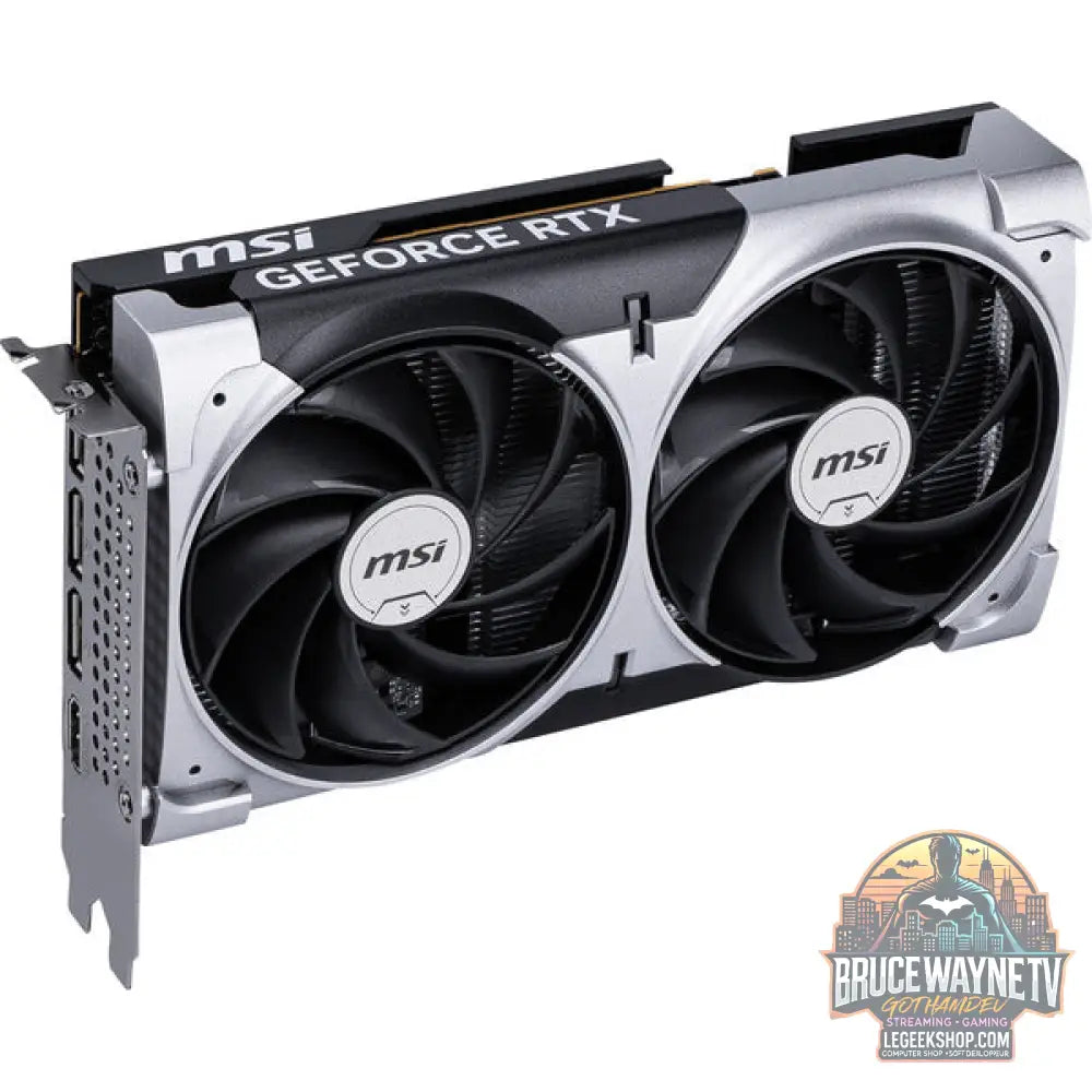 MSI GeForce RTX 5060 VENTUS 2X OC 8G, carte graphique DLSS 4, 3x DisplayPort, 1x HDMI 2.1 - MSI - vue 4