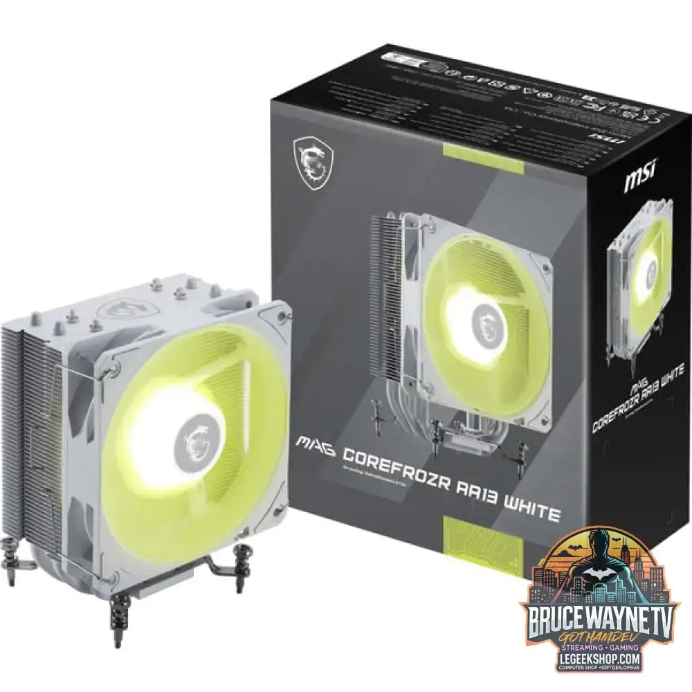MSI MAG Corefrozr AA13 White, CPU-Kühler weiß, 120 mm - MSI