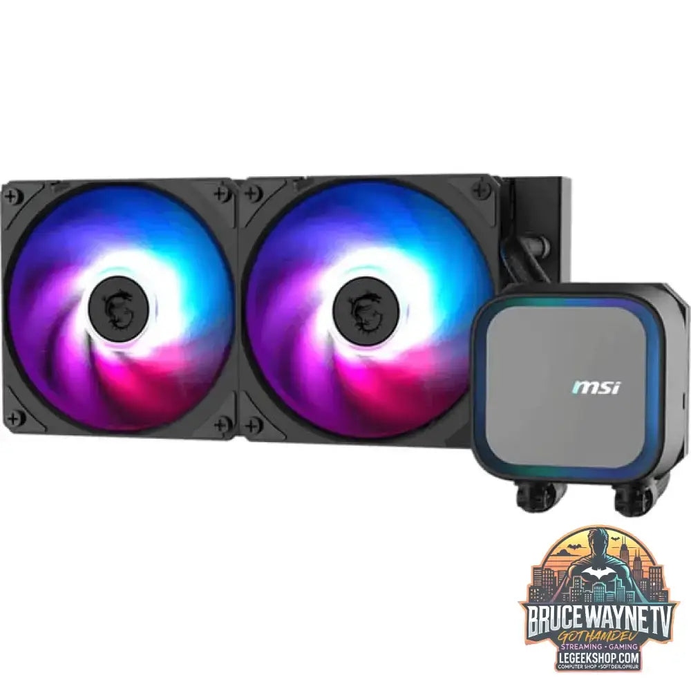 MSI MAG CORELIQUID A13 240, Wasserkühlung schwarz - MSI - vue 2