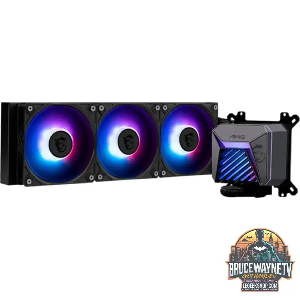 MSI MAG CORELIQUID A15 360, Wasserkühlung schwarz - MSI - vue 6