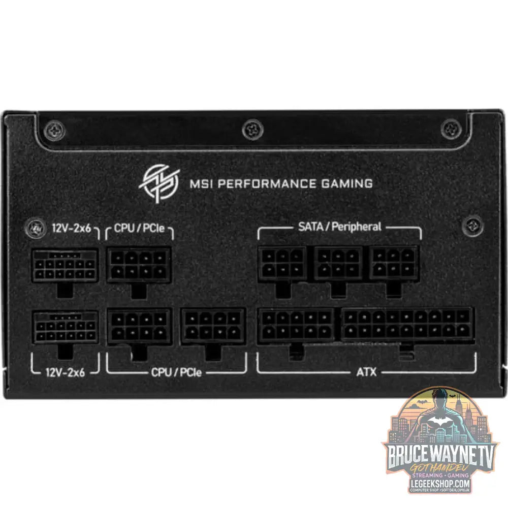 MSI MPG A850GS PCIE5, alimentation PC - MSI - vue 4