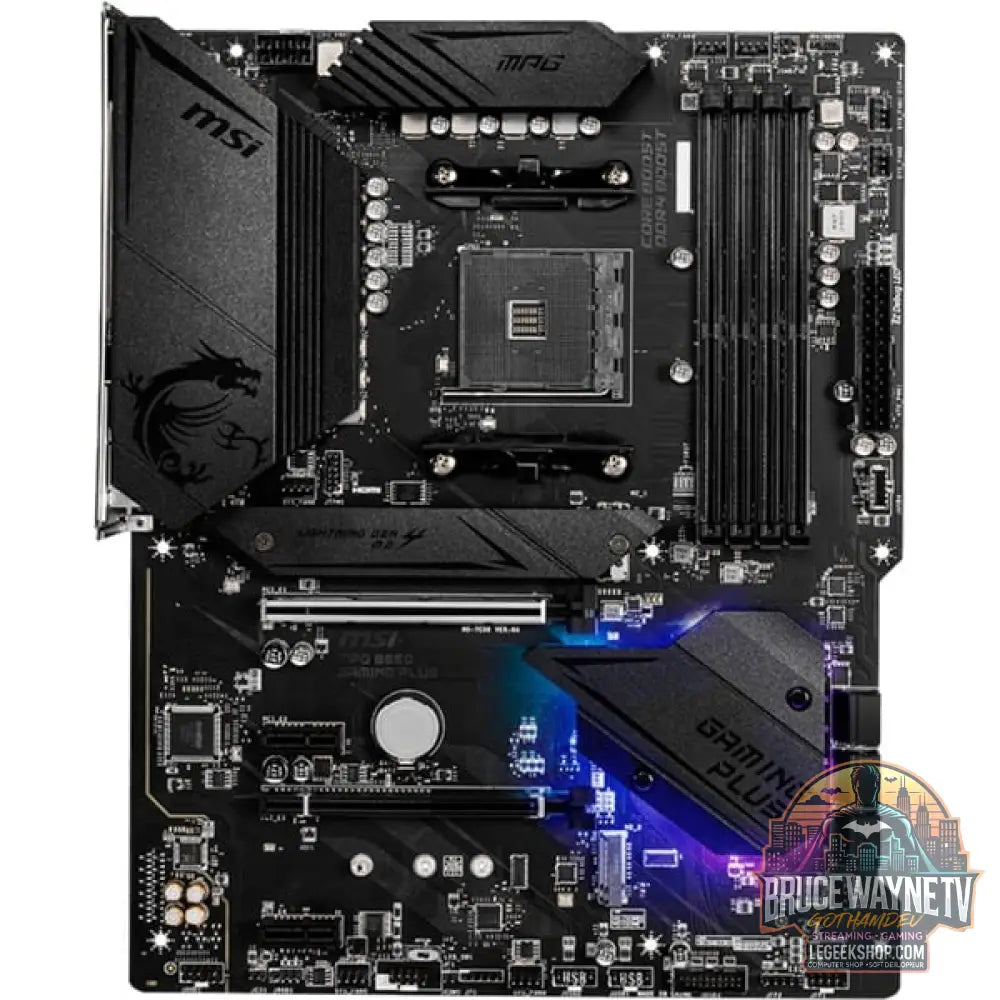 MSI MPG B550 GAMING PLUS, carte mère - MSI - vue 2