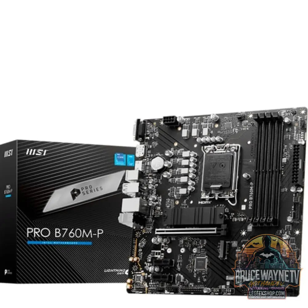 MSI PRO B760M-P, carte mère - MSI