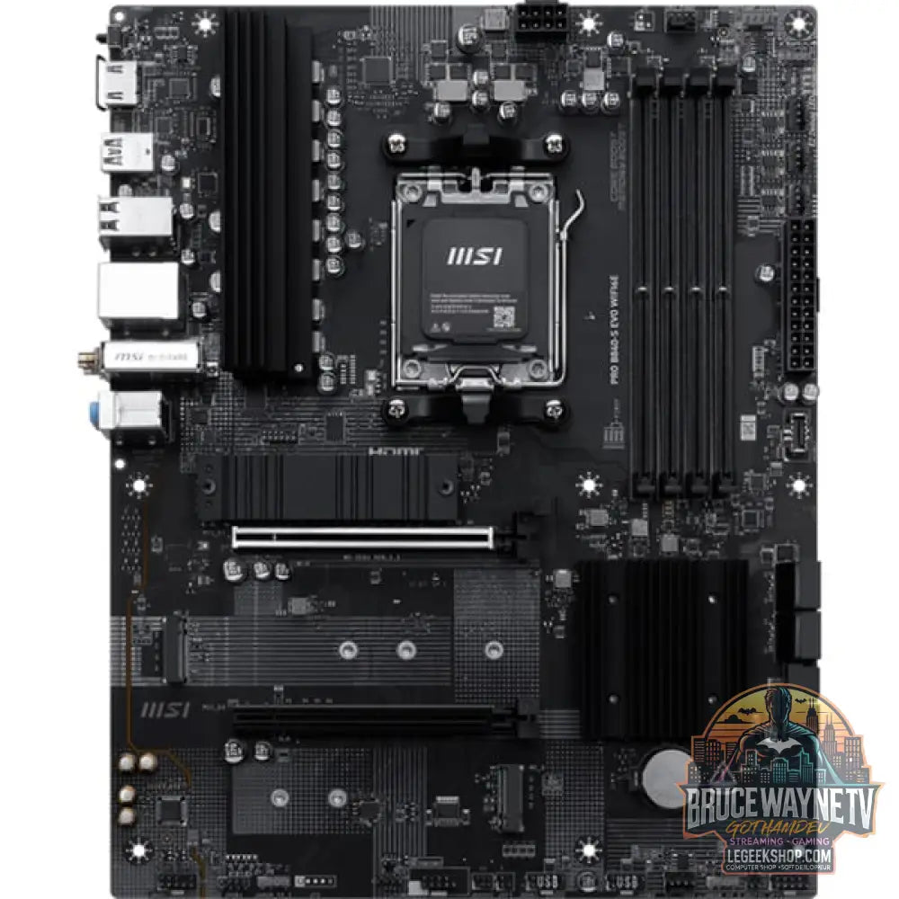 MSI PRO B840-S EVO WIFI6E, carte mère - MSI - vue 3