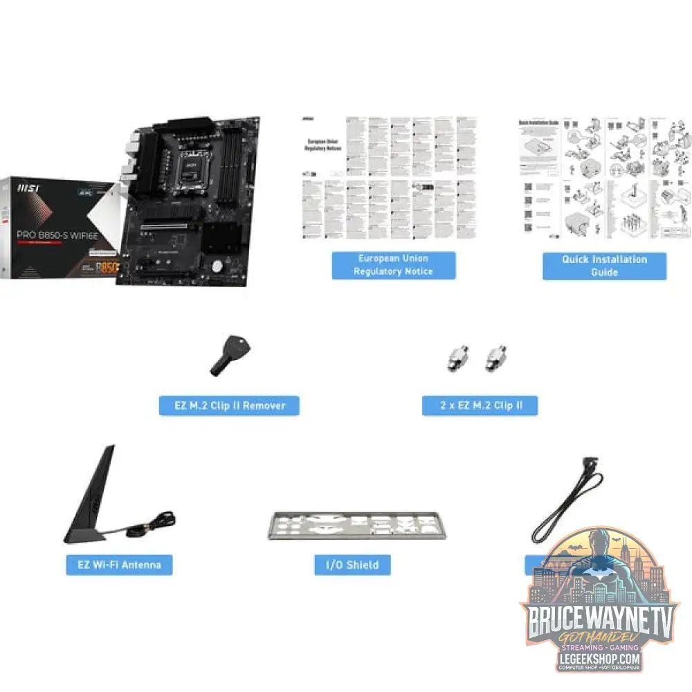 MSI PRO B850-S WIFI6E, carte mère - MSI - vue 7