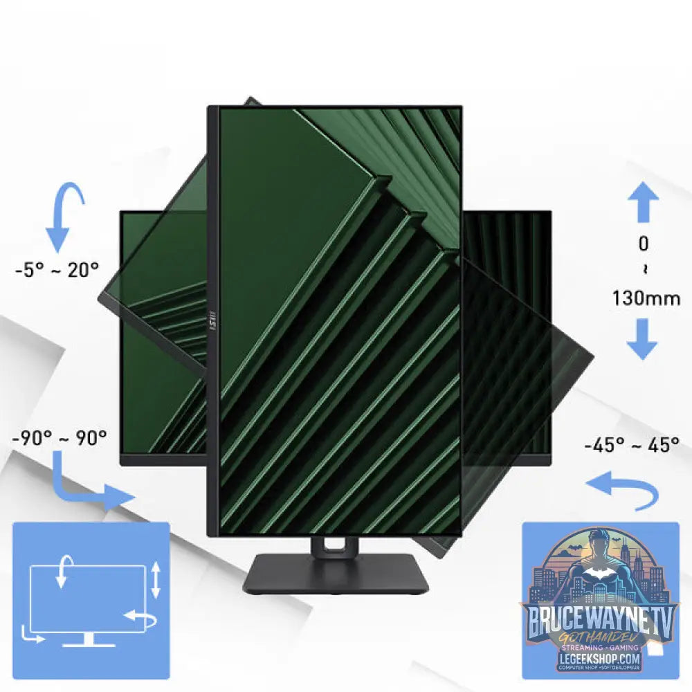 MSI PRO MP245PG 23,8" Full HD IPS 100 Hz - MSI - vue 12