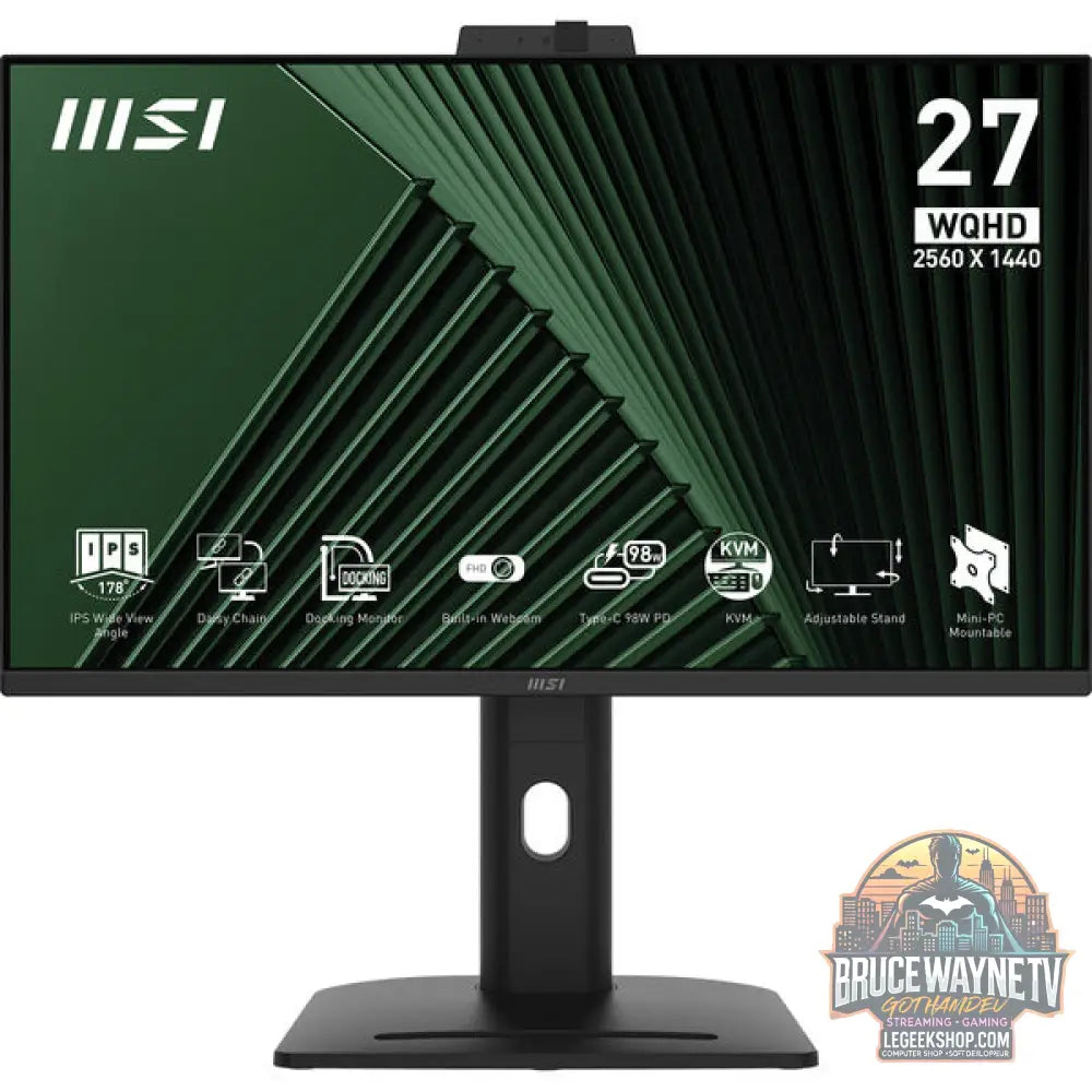 MSI PRO MP275QPDGDE 27" QHD/WQHD IPS 100 Hz - MSI - vue 4