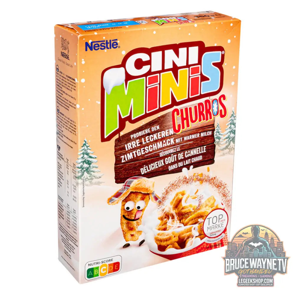 Nestlé Cini Minis Churros churros à la cannelle de 360g (paquet de 6) - Snacks & boissons importés