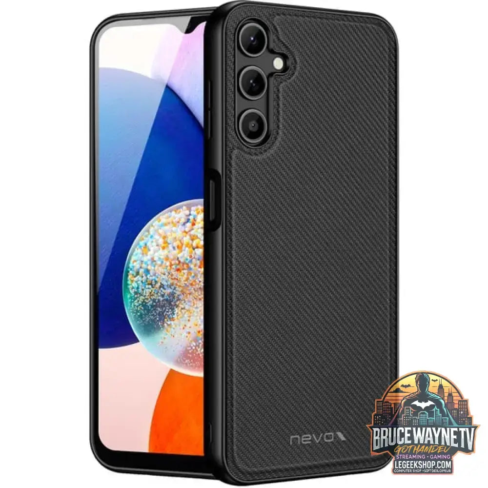 Nevox StyleShell NYLO, Handyhülle schwarz, Samsung Galaxy A15 5G / A15 4G - Feature: Aussparung für Kamera
