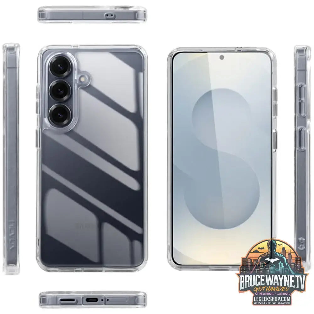 Nevox StyleShell SHOCKFlex, Handyhülle transparent, Samsung Galaxy S26 Plus - Feature: Aussparung für Kamera - vue 5