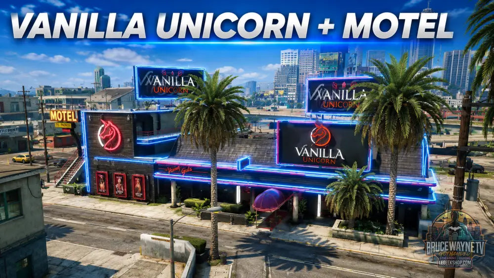 New Vanilla Unicorn — FiveM MLO, photo principale LeGeekShop