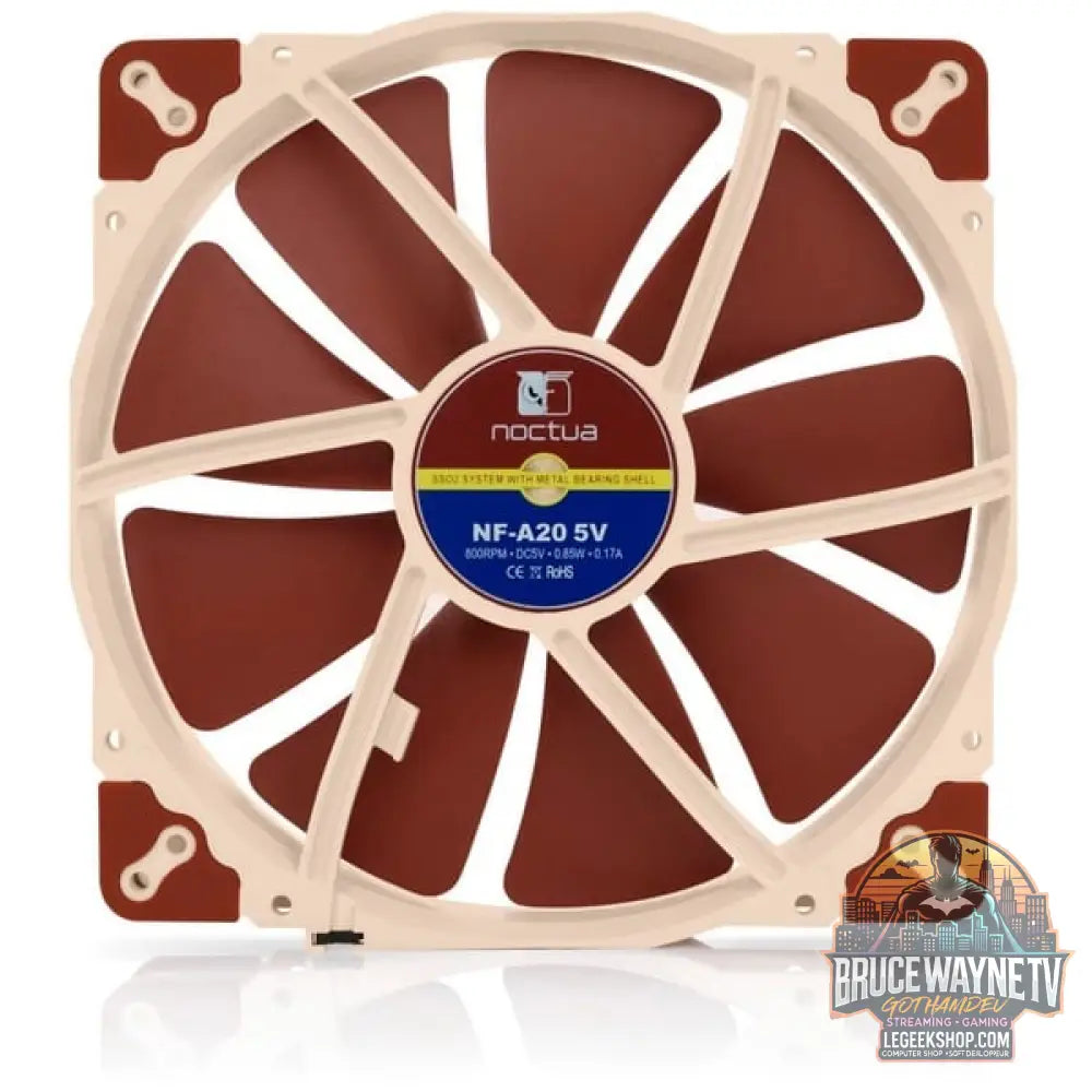 Noctua NF-A20 5V, Gehäuselüfter - Noctua - vue 3