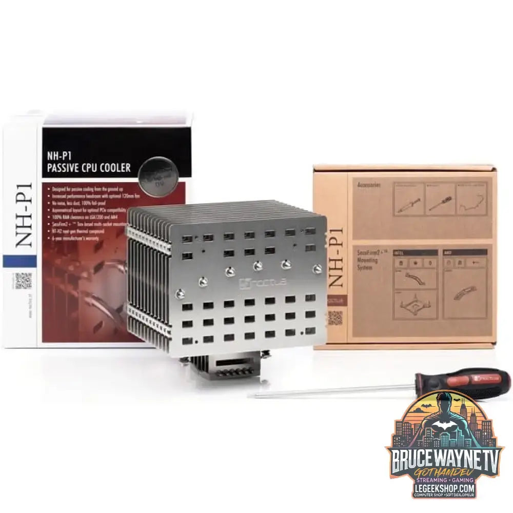 Noctua NH-P1, CPU-Kühler silber - Noctua - vue 6