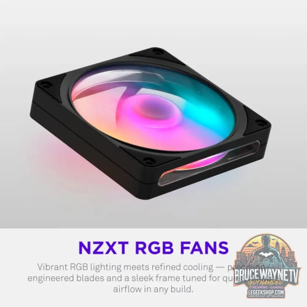 NZXT F120 RGB, Gehäuselüfter - NZXT - vue 3