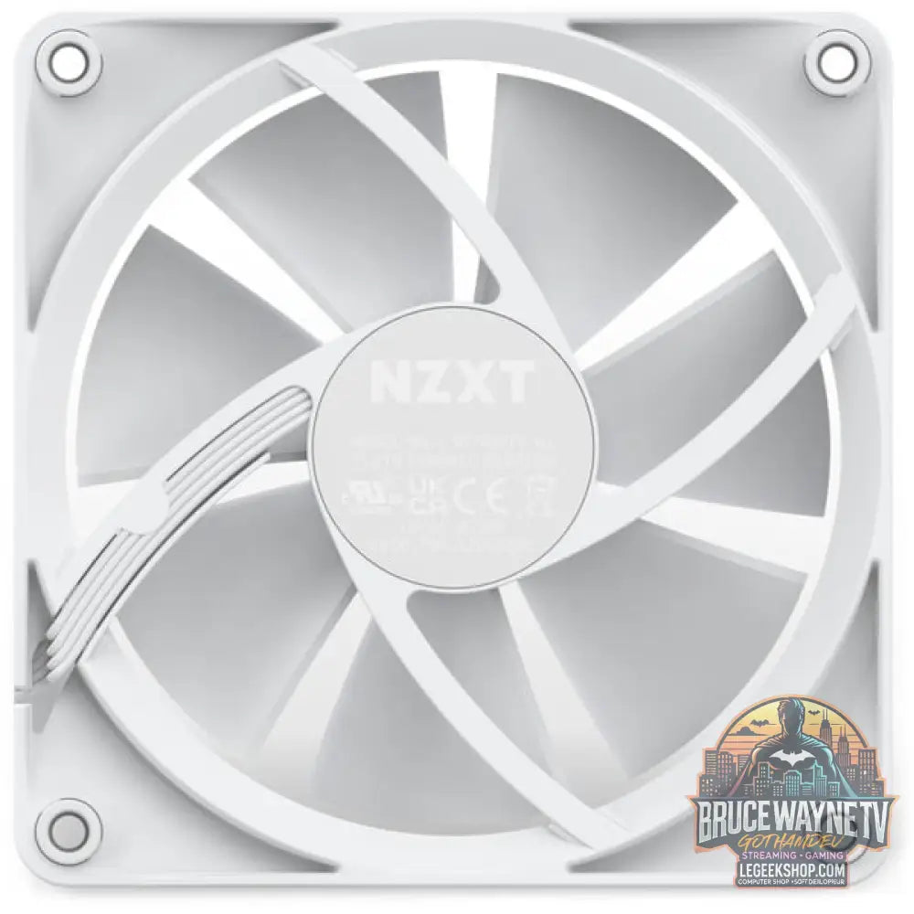 NZXT F120 RGB Single 120x120x26, Gehäuselüfter - NZXT - vue 3