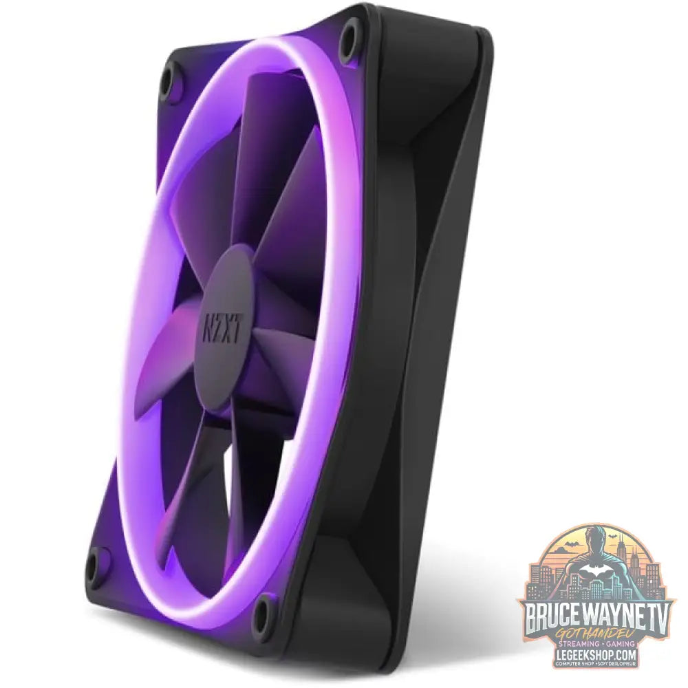 NZXT F120 RGB Single 120x120x26, Gehäuselüfter - NZXT - vue 6