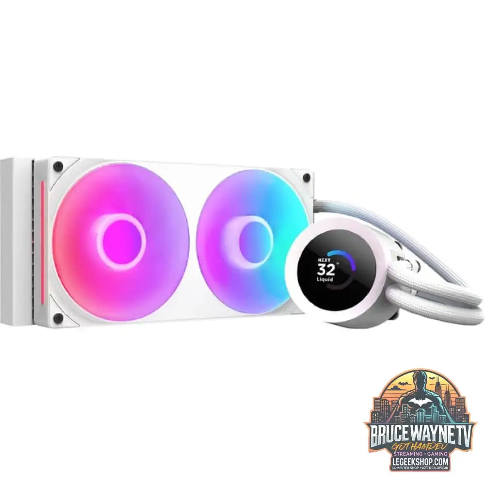 NZXT Kraken Plus RGB 240, Wasserkühlung weiß - NZXT