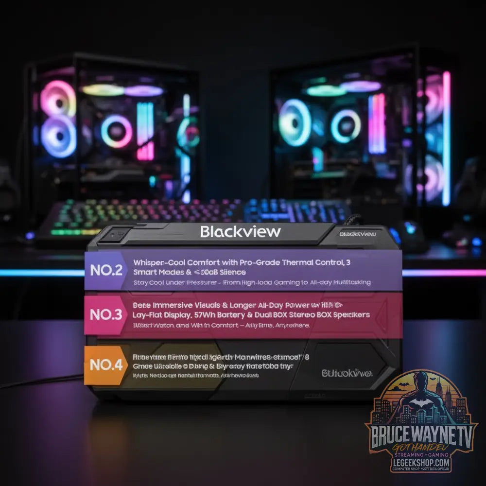 Blackview — produit geek, vue 11, LeGeekShop