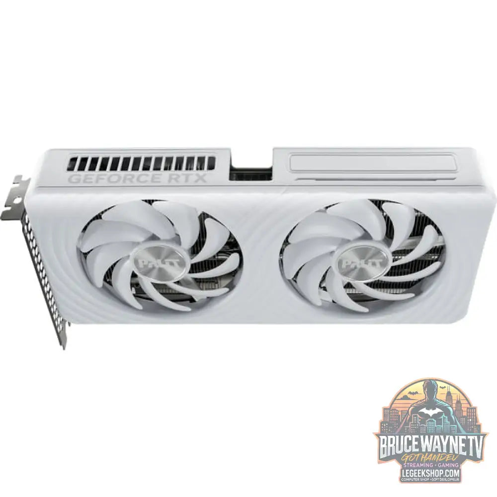 Palit GeForce RTX 5060 OC WHITE 8GB, carte graphique blanc, DLSS 4, 3x DisplayPort, 1x HDMI 2.1 - Palit - vue 7